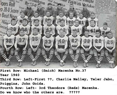 1940 football team